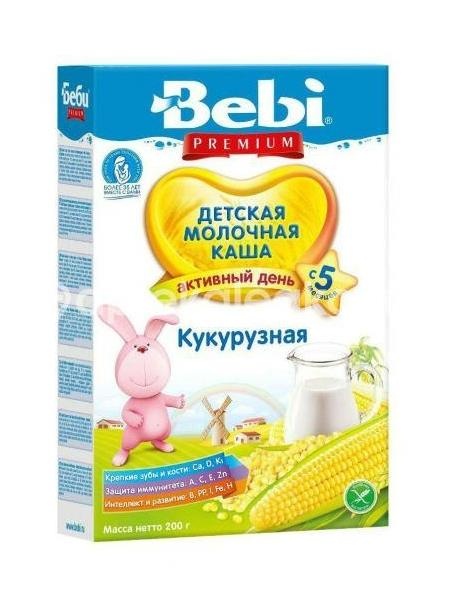 Изображение Беби каша 200г. премиум кукуруза мол. 5 + мес. БЕБИ КАША 200Г. ПРЕМИУМ КУКУРУЗА МОЛ. 5 + МЕС. BABY