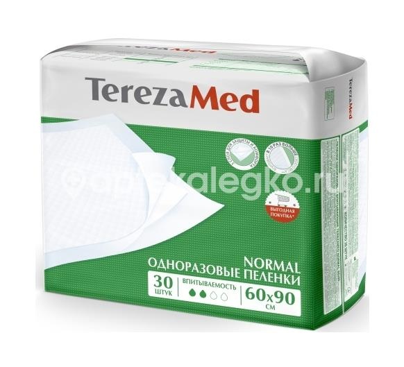Terezamed пеленки normal 60х90см 30шт. Terezamed пеленки normal 60х90см 30шт. - 2
