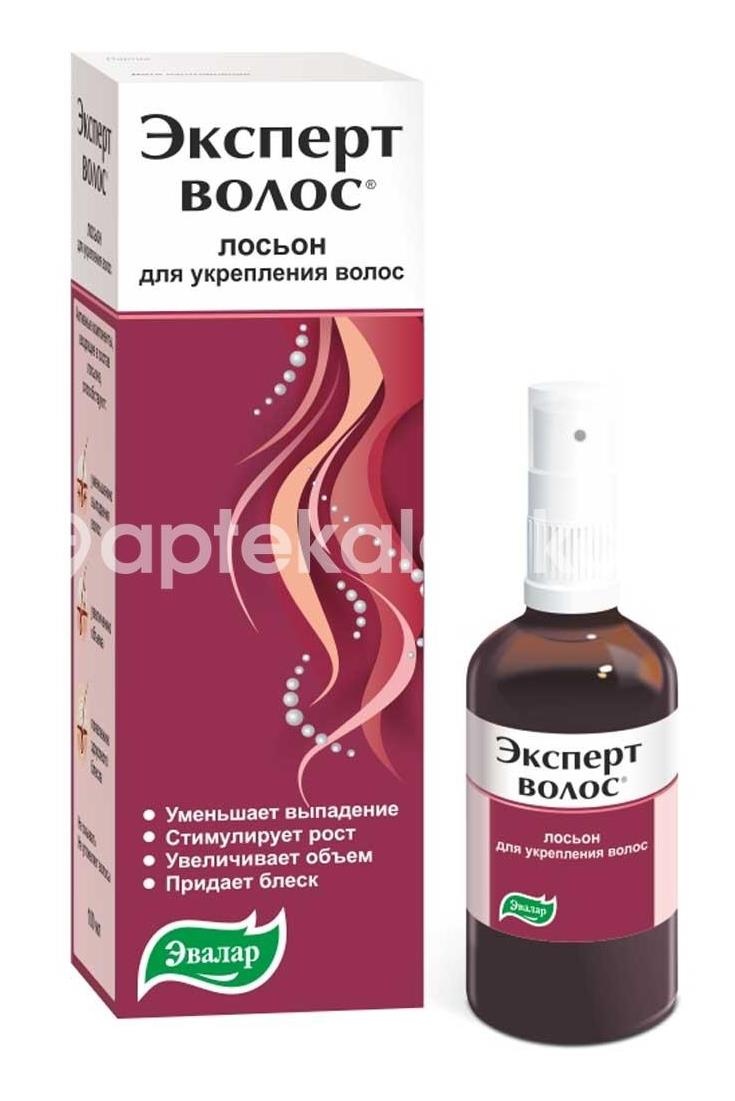 Эксперт волос лосьон для укрепления волос 100мл. /эвалар/ Эксперт волос лосьон для укрепления волос 100мл. /эвалар/ - 1