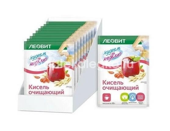Леовит кисель очищающ. 20г. №1 пак. Леовит кисель очищающ. 20г. №1 пак. - 1