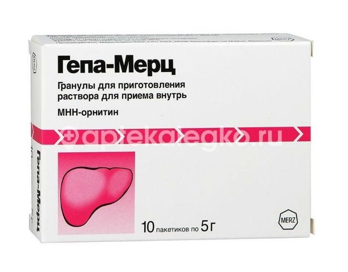 Гепа мерц 3г./5г. 10шт. гранулы пакет Гепа мерц 3г./5г. 10шт. гранулы пакет - 1