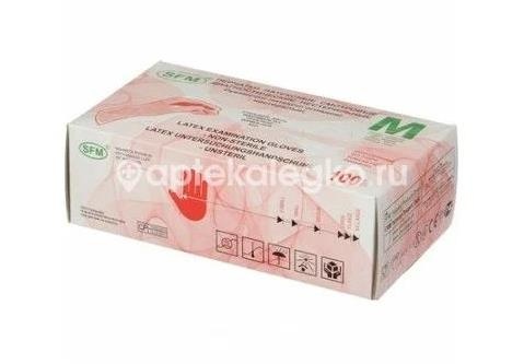 Изображение Перчатки хирург. стер. р.7 №100 (50пар) ПЕРЧАТКИ ХИРУРГ. СТЕР. Р.7 №100 (50ПАР) SFM HOSPITAL PRODUCTS GMBH