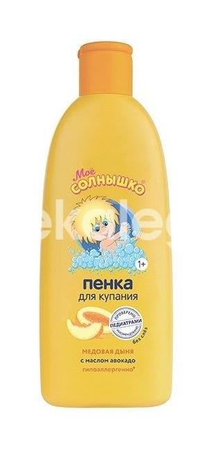 Изображение Мое солнышко пенка-гель для душа и ванны детская медовая дыня 400 мл МОЕ СОЛНЫШКО ПЕНКА-ГЕЛЬ ДЛЯ ДУША И ВАННЫ ДЕТСКАЯ МЕДОВАЯ ДЫНЯ 400 МЛ АВАНТА ОАО