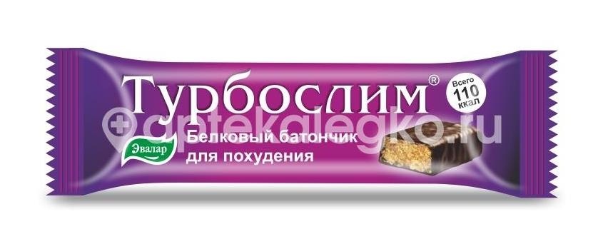 Изображение Турбослим батончик для похудения  50г. /эвалар/ ТУРБОСЛИМ БАТОНЧИК ДЛЯ ПОХУДЕНИЯ  50Г. /ЭВАЛАР/ ЭВАЛАР