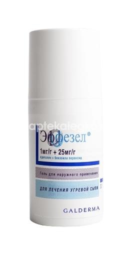 Эффезел 1мг/г + 25мг/г 30г гель Эффезел 1мг/г + 25мг/г 30г гель - 3