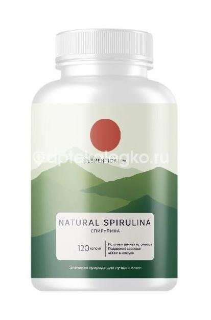 Elementica life спирулина 120 шт капсулы Elementica life спирулина 120 шт капсулы - 1