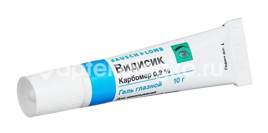 Видисик 10г гель глазной Видисик 10г гель глазной - 3