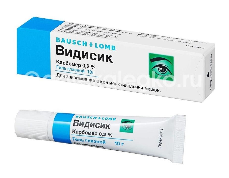 Видисик 10г гель глазной Видисик 10г гель глазной - 4