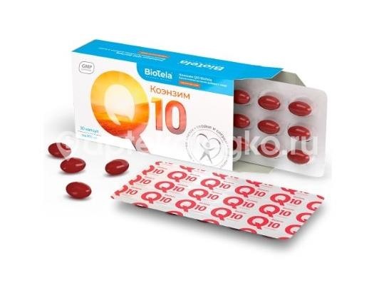 Biotela коэнзим q10 30шт. капсулы Biotela коэнзим q10 30шт. капсулы - 1