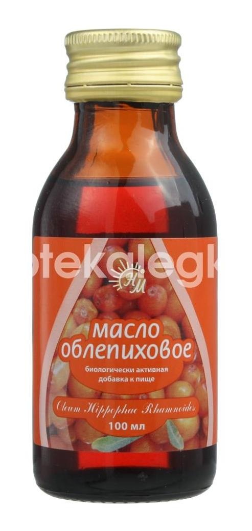 Масло облепиховое 100мл. пищевое Масло облепиховое 100мл. пищевое - 5