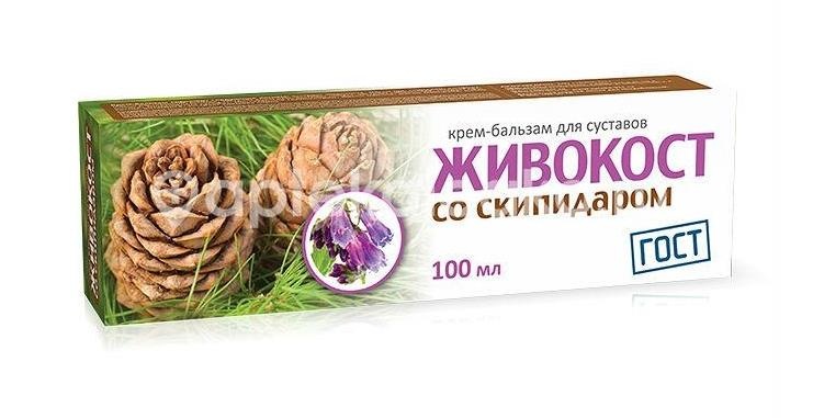 Изображение Живокост крем - бальзам для суставов скипидар 100мл. ЖИВОКОСТ КРЕМ - БАЛЬЗАМ ДЛЯ СУСТАВОВ СКИПИДАР 100МЛ. ТВИНС ТЭК