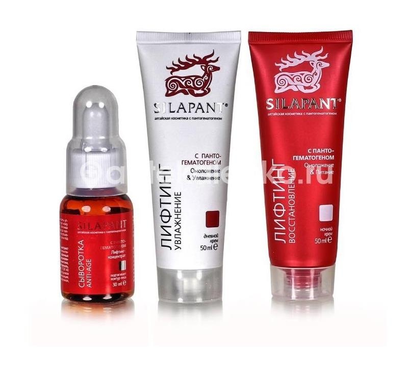 Силапант набор супер лифтинг(сыворотка + крем для лица дневн. + крем для лица ночн.) Силапант набор супер лифтинг(сыворотка + крем для лица дневн. + крем для лица ночн.) - 2