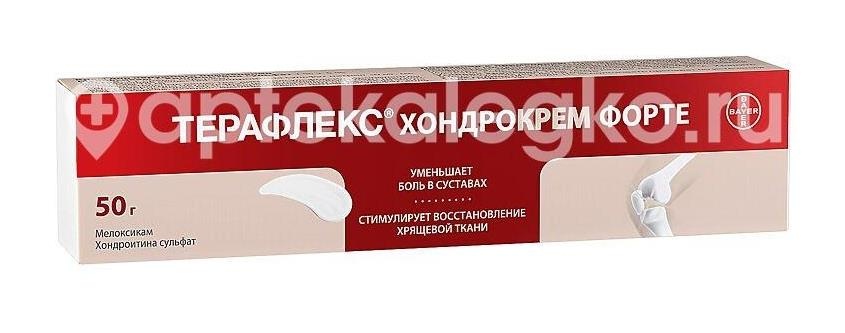 Терафлекс хондрокрем 1% + 5% крем 50г. Терафлекс хондрокрем 1% + 5% крем 50г. - 2