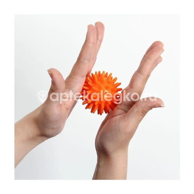 Мяч массажный для фитнеса 8см. желт. /арт.l0108/ Мяч массажный для фитнеса 8см. желт. /арт.l0108/ - 1