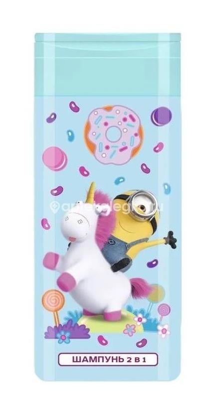 Гадкий я шампунь 2в1 голубой 250мл. /арт.52148/ Гадкий я шампунь 2в1 голубой 250мл. /арт.52148/ - 1