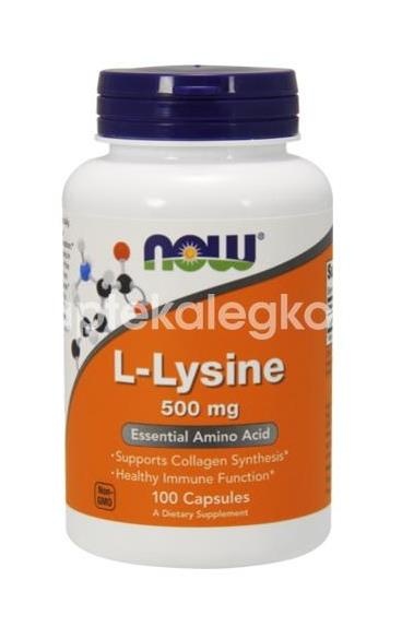 Изображение Нау фудс лизин + 833мг. №100 капсулы. НАУ ФУДС ЛИЗИН + 833МГ. №100 капсулы. Now Foods