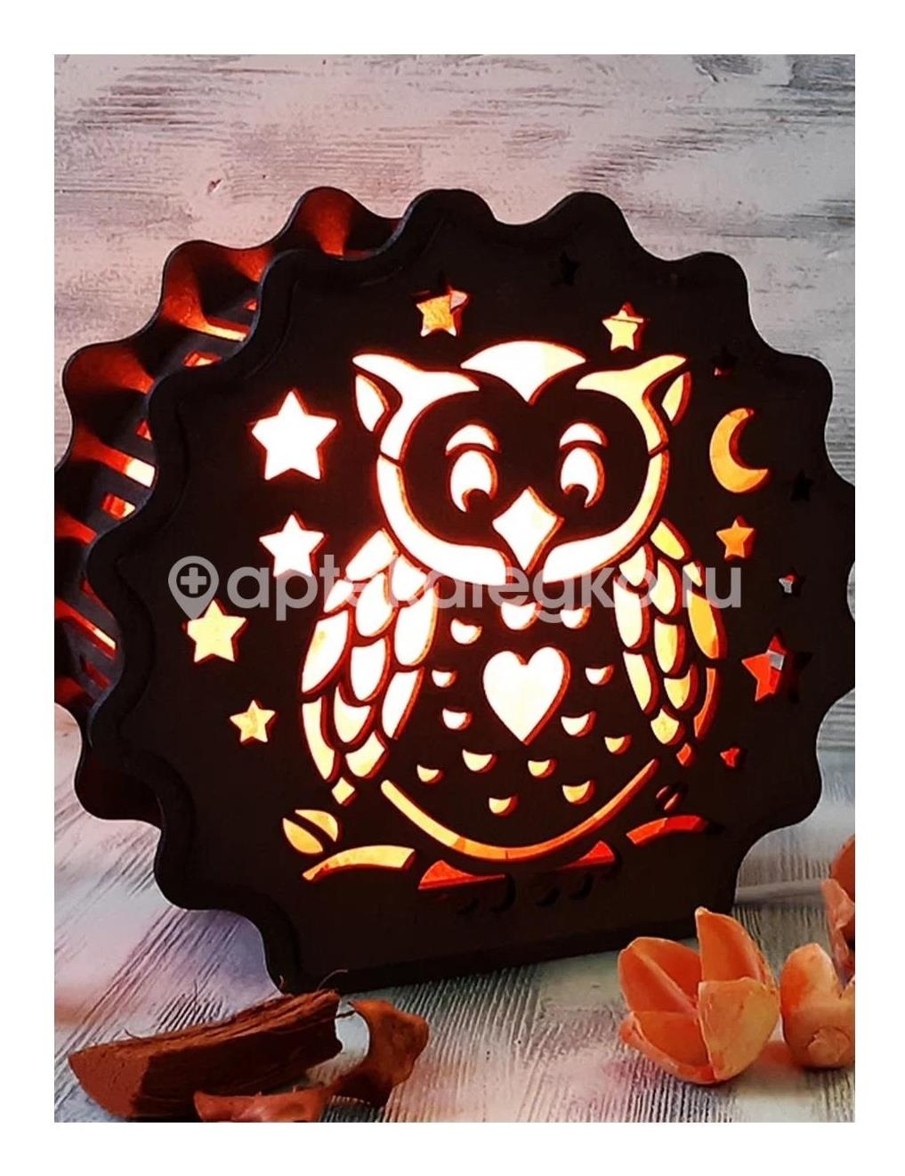 Солевая лампа панно круглое Солевая лампа панно круглое - 1