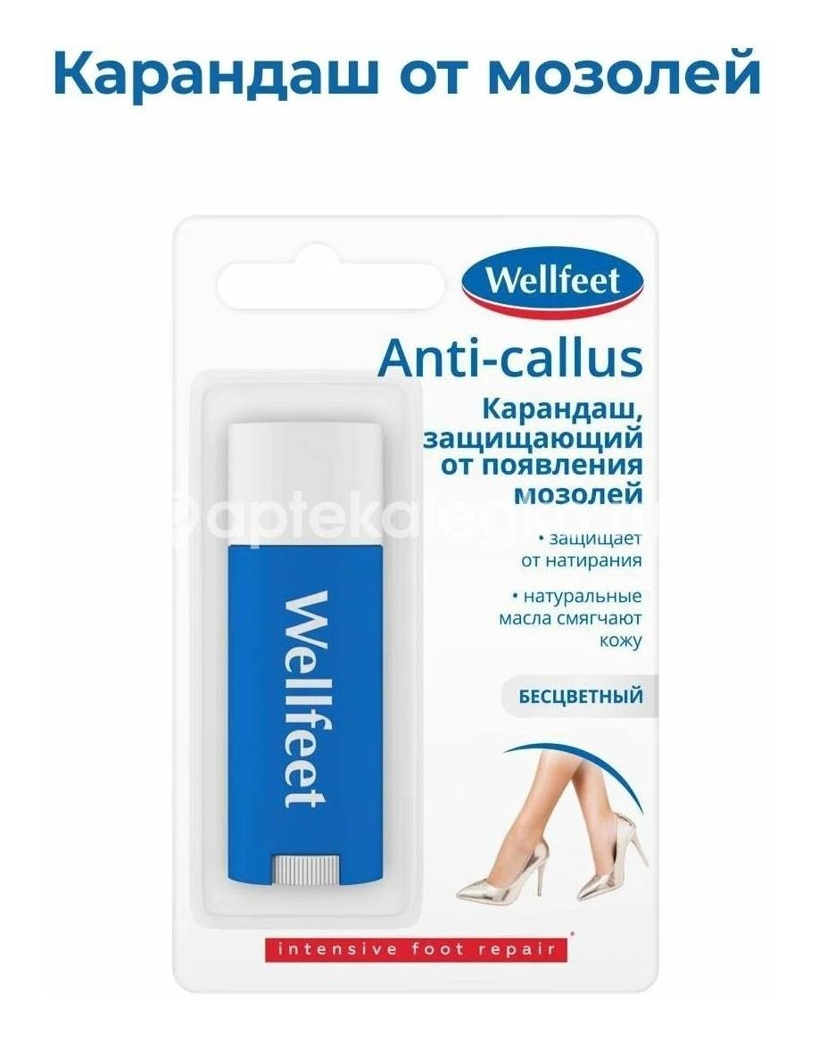 Веллфит карандаш защищающий от появления мозолей 4,5 г Веллфит карандаш защищающий от появления мозолей 4,5 г - 1