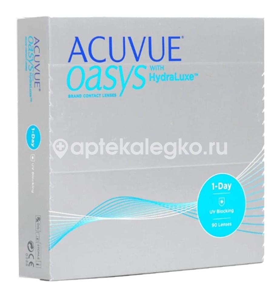 Изображение Контактные линзы acuvue one day oasys with hydraluxe однодневные -2,00 30шт. Контактные линзы Acuvue One day oasys with hydraluxe однодневные -2,00 30шт. JOHNSON & JOHNSON (ДЖОНСОН)