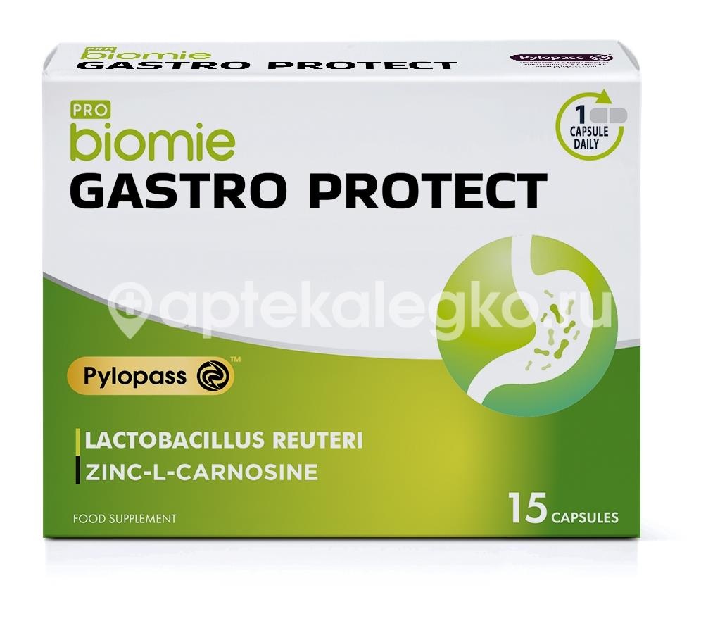 Изображение Про биоми гастро протект капс. №15 ПРО БИОМИ Гастро Протект капс. №15 Медалта/Medalta international zrt