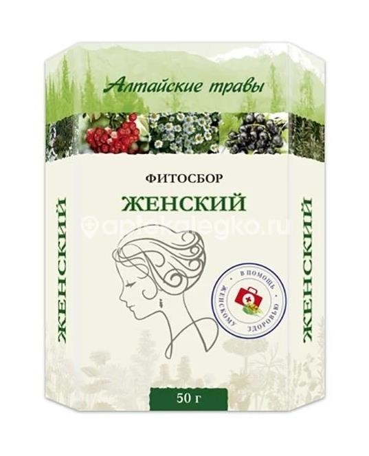 Сбор женский алтайские травы 50г Сбор женский алтайские травы 50г - 1