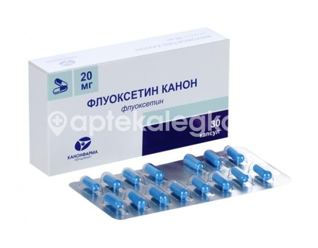 Флуоксетин канон 20мг. 30шт. капсулы Флуоксетин канон 20мг. 30шт. капсулы - 2