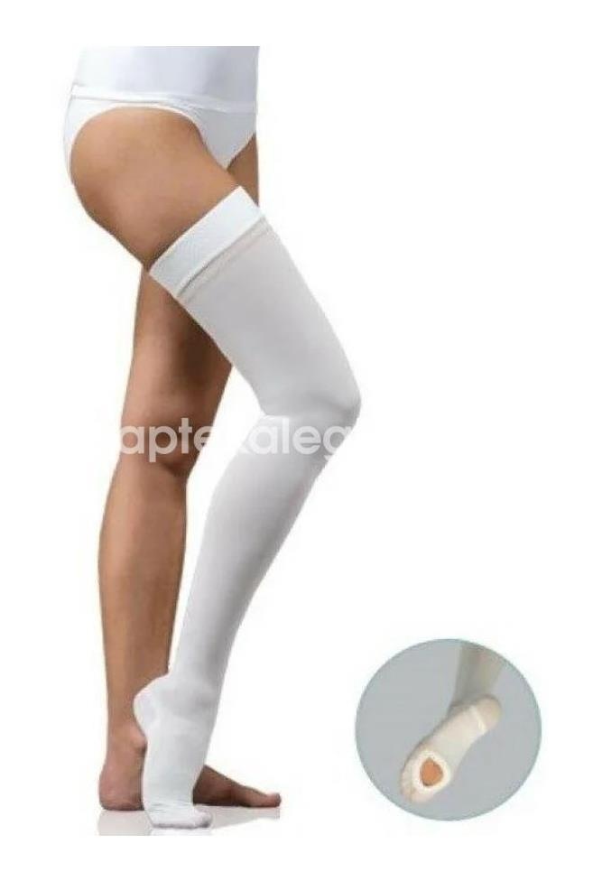 Тонус чулки мед. а/эмбол. 0403 i компрес. рост 1 р.2 бел. Тонус чулки мед. а/эмбол. 0403 i компрес. рост 1 р.2 бел. - 2