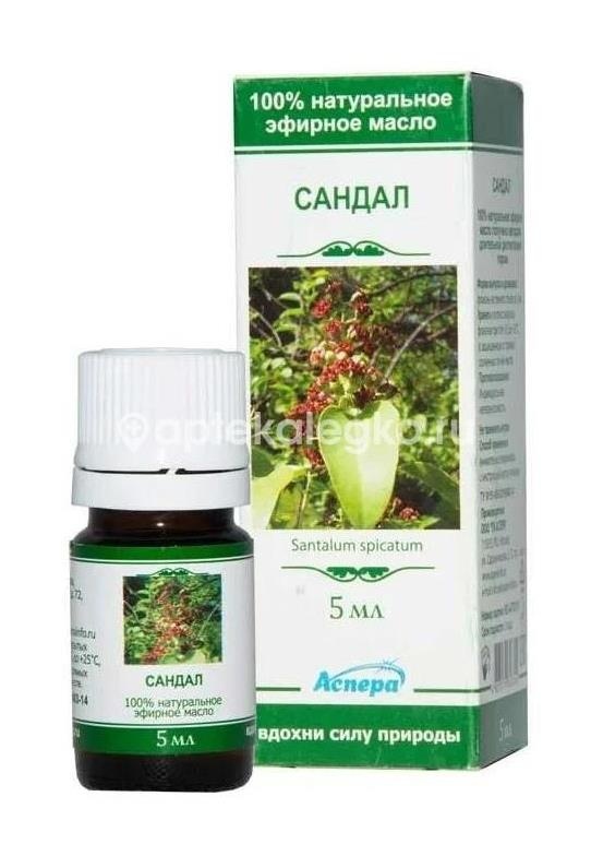 Изображение Аспера масло сандал 5мл. эфирное и/у АСПЕРА МАСЛО САНДАЛ 5МЛ. ЭФИРНОЕ И/У АСПЕРА ООО