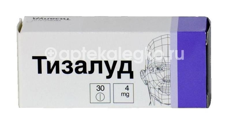 Тизалуд 4мг. 30шт. таблетки Тизалуд 4мг. 30шт. таблетки - 2