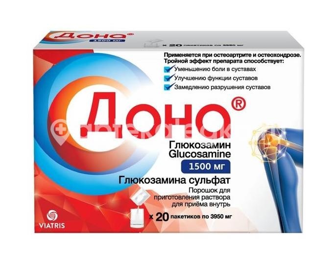 Дона 1500мг. 20шт. порошок пакет Дона 1500мг. 20шт. порошок пакет - 2