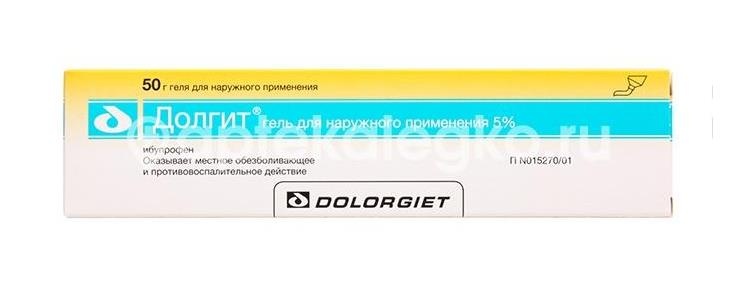 Долгит 5% гель 50г. Долгит 5% гель 50г. - 2