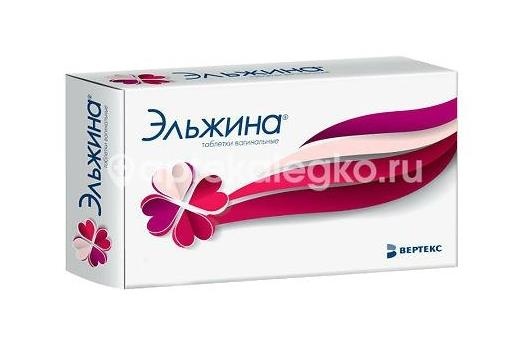Эльжина 6шт. таблетки вагинальные Эльжина 6шт. таблетки вагинальные - 2