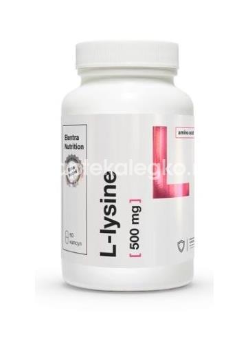 Elentra nutrition l-лизин 500мг 60шт капсулы Elentra nutrition l-лизин 500мг 60шт капсулы - 1