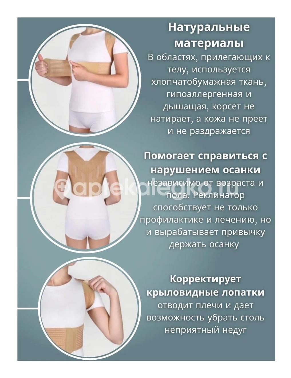 Корсет - реклинатор ортопед. р.xs Корсет - реклинатор ортопед. р.xs - 1