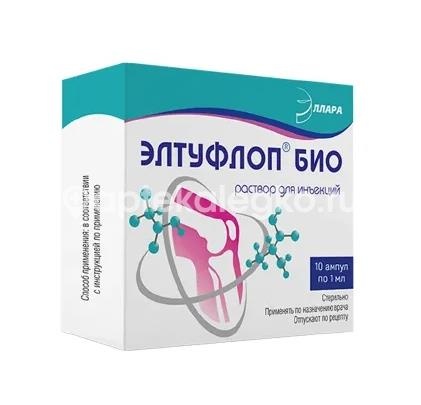 Элтуфлоп био 1мл. №10 ампулы раствор для инъекций Элтуфлоп био 1мл. №10 ампулы раствор для инъекций - 1