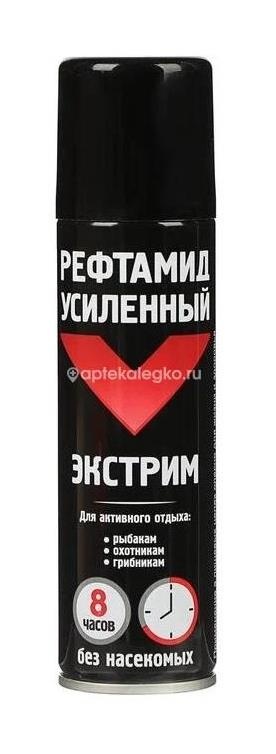 Изображение Рефтамид экстрим усилен. п/клещей,комаров,мошек 150мл. РЕФТАМИД ЭКСТРИМ УСИЛЕН. П/КЛЕЩЕЙ,КОМАРОВ,МОШЕК 150МЛ. СИБИАР