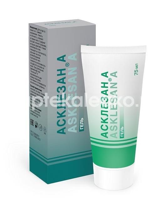 Изображение Асклезан а гель 75мл. АСКЛЕЗАН А ГЕЛЬ 75МЛ. ВИС КОСМЕТИКС ООО
