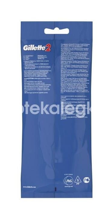 Жиллет 2 бритвы безопасн. однораз. №4 + 1 Жиллет 2 бритвы безопасн. однораз. №4 + 1 - 3