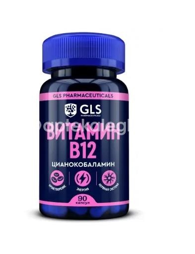 Gls витамин b12 190мг 90шт. капсулы Gls витамин b12 190мг 90шт. капсулы - 1