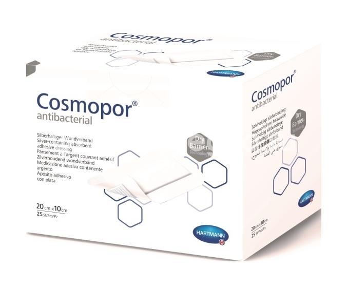 Космопор антибактериал повязка серебро 20х10см 25шт. Космопор антибактериал повязка серебро 20х10см 25шт. - 1