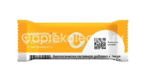 Здравсити гематоген витамином с 40г Здравсити гематоген витамином с 40г - 1