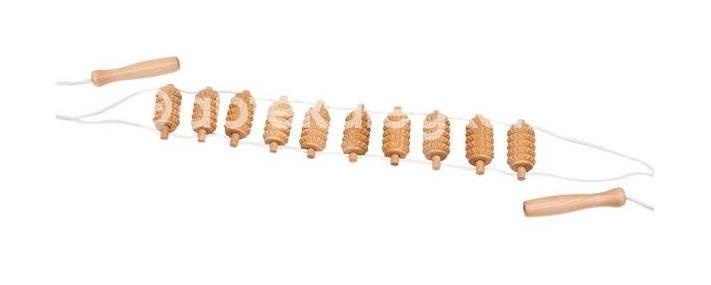 Крейт массажер ленточн. с шипами дерево /арт.ма3215/ Крейт массажер ленточн. с шипами дерево /арт.ма3215/ - 1