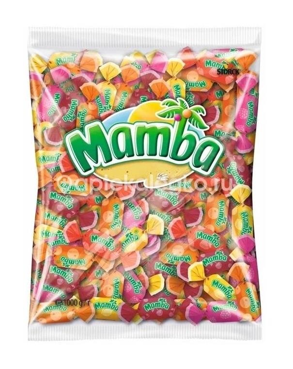Изображение Мамба жев.конфеты 2 в 1 79,5гх24 МАМБА ЖЕВ.КОНФЕТЫ 2 В 1 79,5ГХ24 AUGUST STORCK KG