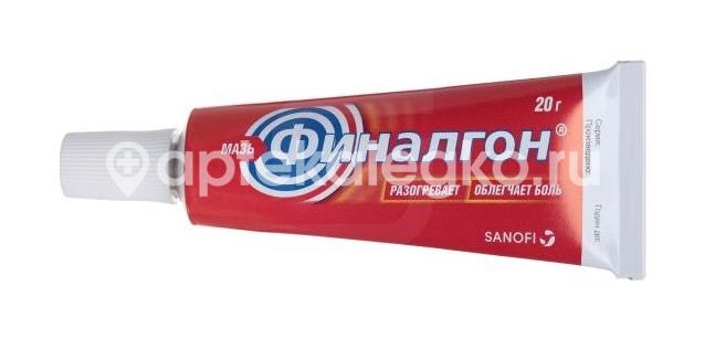 Финалгон 1шт. мазь для наружного применения 20г. туба Финалгон 1шт. мазь для наружного применения 20г. туба - 2