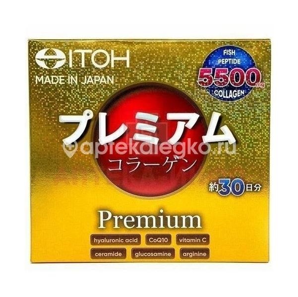 Itoh премиум коллаген порошок 30шт. саше Itoh премиум коллаген порошок 30шт. саше - 1