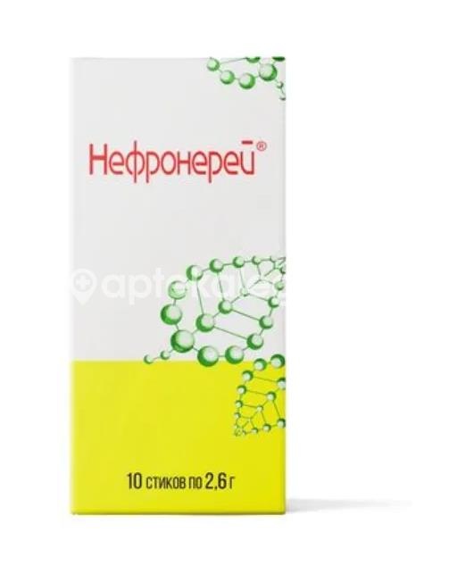Изображение Нефронерей 2,6г 10шт порошок НЕФРОНЕРЕЙ 2,6Г 10шт порошок КОРОЛЕВФАРМ ООО