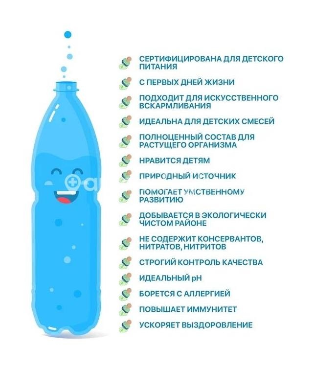 Изображение Детская вода для ляль 1,5л н/газ ДЕТСКАЯ ВОДА ДЛЯ ЛЯЛЬ 1,5Л Н/ГАЗ