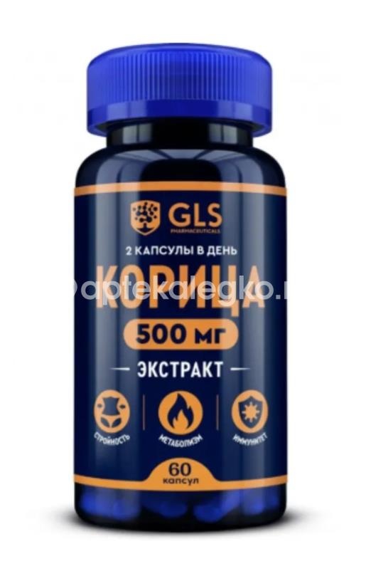 Gls корица 60 шт. капсулы Gls корица 60 шт. капсулы - 1