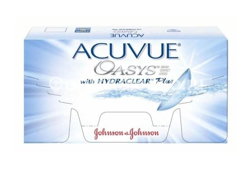 Изображение Контактные линзы acuvue one day oasys with hydraluxe plus однодневные 8,4 -2,75 6шт. Контактные линзы Acuvue One day oasys with hydraluxe plus однодневные 8,4 -2,75 6шт. JOHNSON & JOHNSON (ДЖОНСОН) J&J