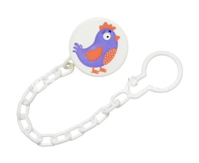 Курносики прищепка для пустышки с цепочкой дружок /арт.19553/ Курносики прищепка для пустышки с цепочкой дружок /арт.19553/ - 2